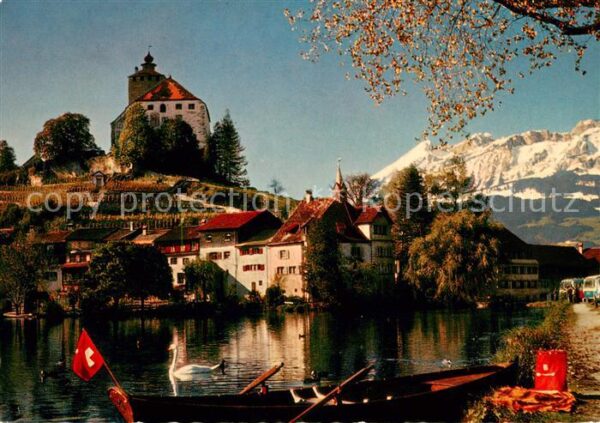 Werdenberg bei Buchs mit S?ntisgruppe