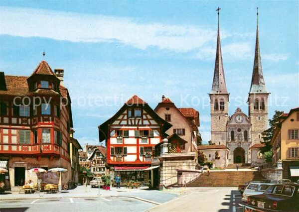 Luzern LU Hofkirche