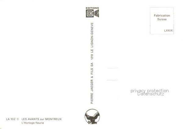 Les Avants sur Montreux Horloge Fleurie – Bild 2