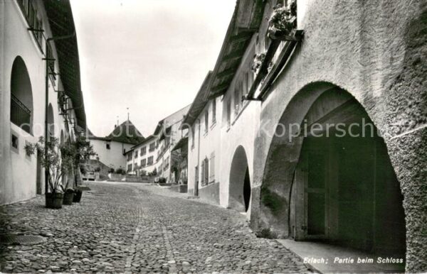 Erlach BE Partie beim Schloss