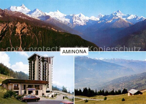 Aminona Panorama Station d’Aminona Val d_Annivi