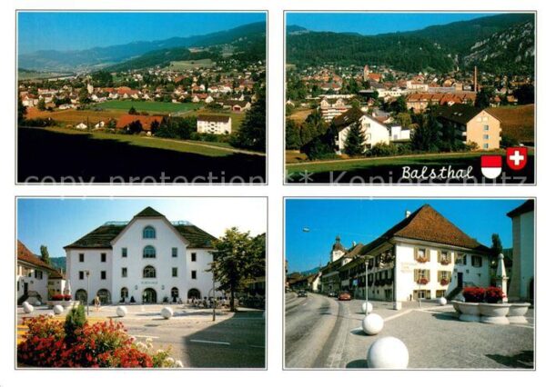 Balsthal Panorama Kornhaus Brunnen