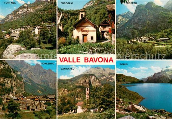 Val Bavona Fontana Foroglio Roseto Sonlerto San Ca