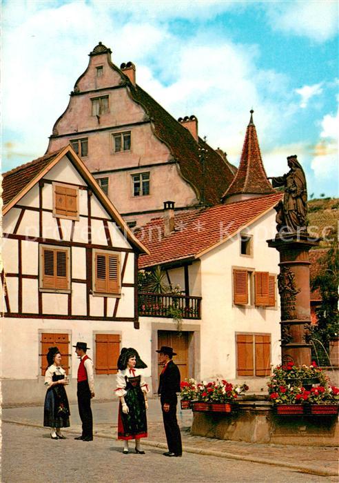 Andlau Paysage et Folklore d_Alsace