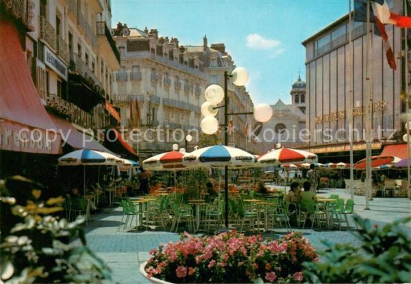 Grenoble Place Grenette Cafes Restaurants