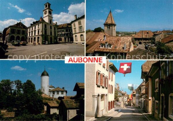 Aubonne VD Motive Innenstadt