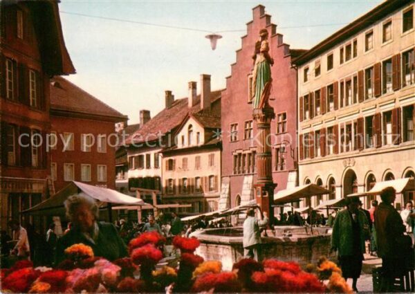 Bienne Biel Place du Bourg Marché
