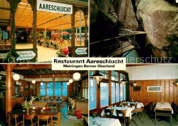 Meiringen BE Restaurant Aareschlucht Restaurant Stüb