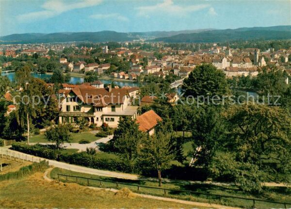 Aarau AG Stadtpanorama