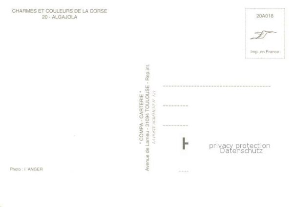 Algajola Fliegeraufnahme Charmes et couleurs de – Bild 2