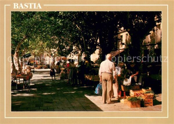 Bastia Quartier Terra Vecchia Marché Place de
