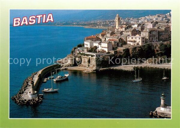 Bastia La citadelle vue aérienne