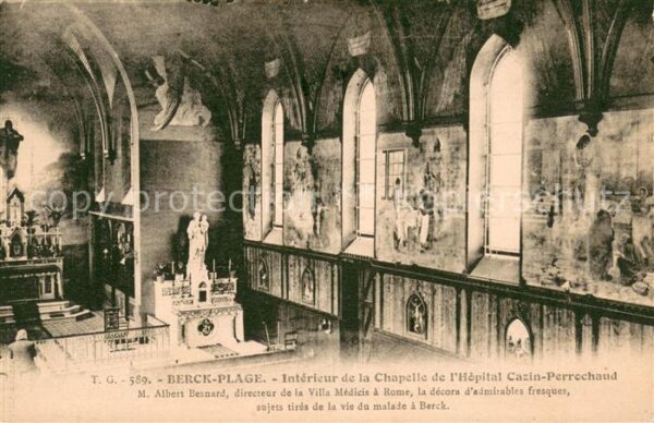 Berck-Plage Chapelle de L_Hopital Cazin Perrechaud
