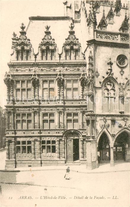 Arras Pas-de-Calais Hotel de Ville Facade