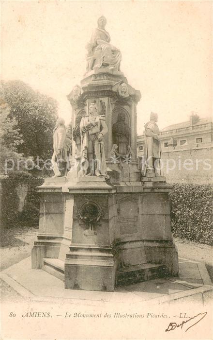 Amiens Monument des Illustrations Picardes