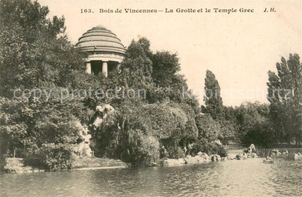 Bois de Vincennes Grotte et Temple Grec