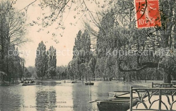 Bois de Vincennes Lac Daumesnil