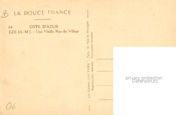 Eze 06 Vieille Rue du Village – Bild 2