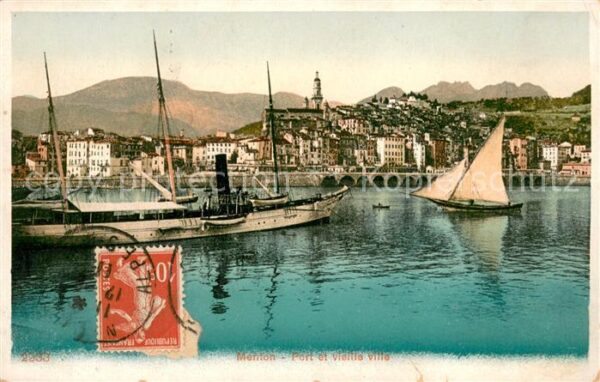 Menton Alpes Maritimes Port