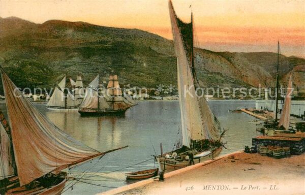 Menton Alpes Maritimes Port