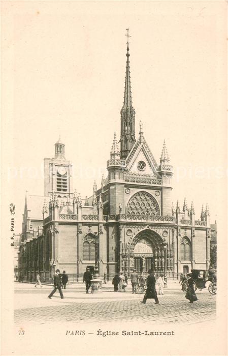 Paris Eglise Saint Laurent