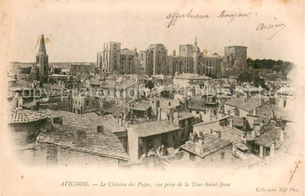 Avignon Vaucluse Chateau des Papes Tour Saint Jean