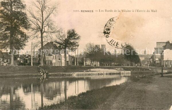 Rennes Ille-et-Vilaine Bords de la Vilaine