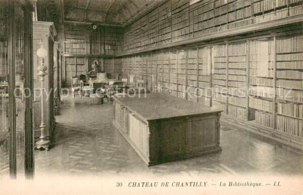 Chantilly Oise Bibliothek