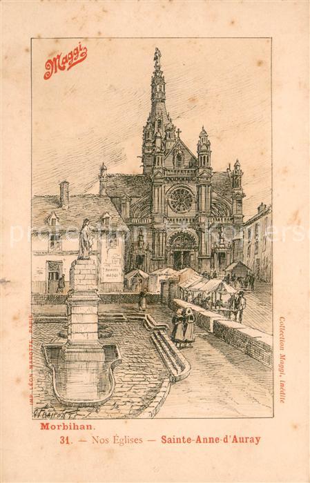 Morbihan Region Nos Eglises Sainte Anne d_Auray