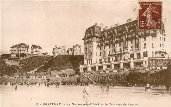 Granville Manche Le Normandy Hotel de la Terrasse du Cas
