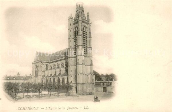 Compiegne Oise Eglise Saint Jacques
