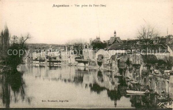 Argenton-sur-Creuse Vue prise du Pont Neuf