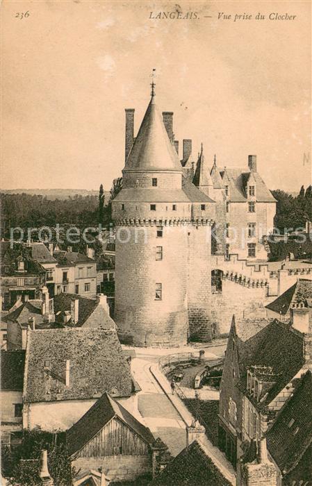 Langeais Vue prise du Clocher