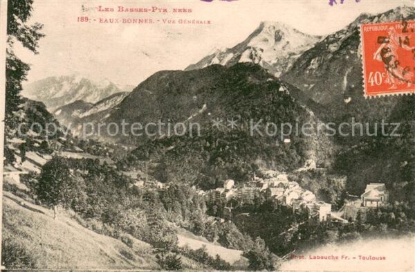 Eaux-Bonnes Vue generale