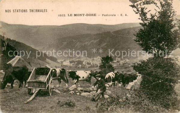 Le Mont-Dore Puy de Dome Pastorale