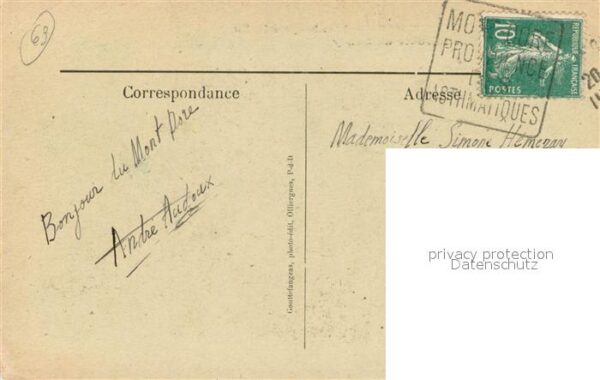 Le Mont-Dore Puy de Dome Auberge a la fin de la route du Sancy – Bild 2