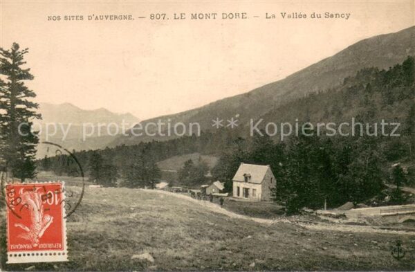 Le Mont-Dore Puy de Dome Paysage Vallee du Sancy
