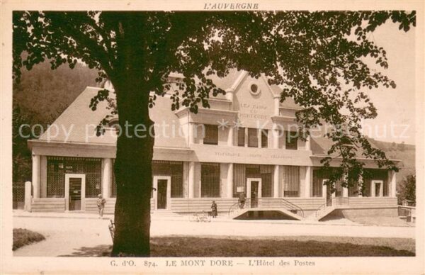 Le Mont-Dore Puy de Dome Hôtel des Postes