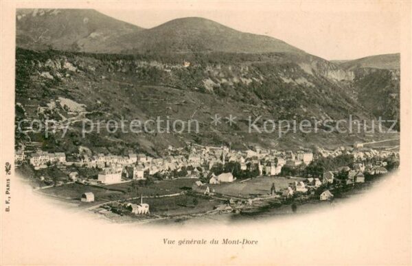 Le Mont-Dore Puy de Dome Vue Generale