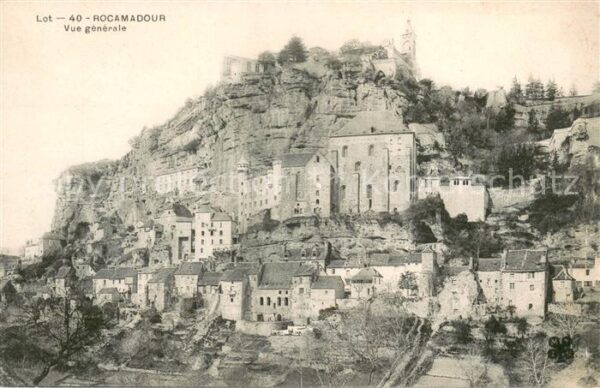 Rocamadour Vue Generale