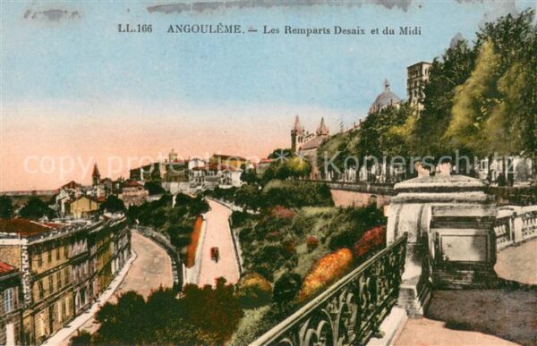 Angouleme Remparts Desaix et du Midi