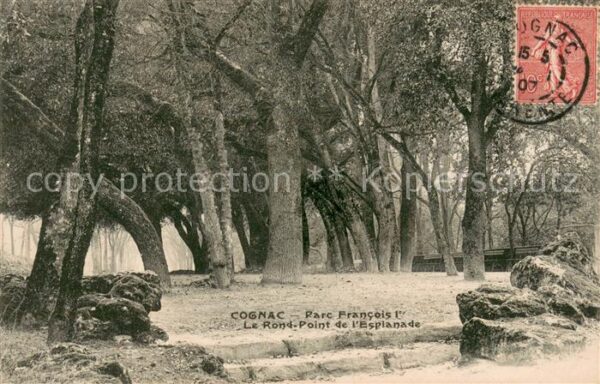 Cognac Charente Parc Francois Ier Rond Point de l'Espla