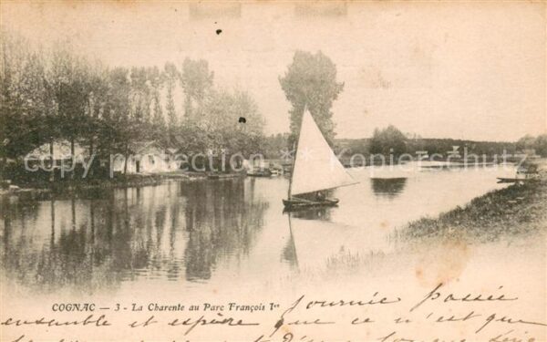 Cognac Charente La Charente au Parc Francois Ier