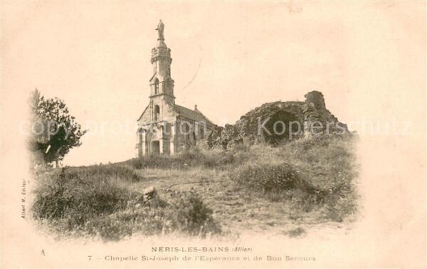 Neris-les-Bains Chapelle Saint Joseph de l'Espérance et