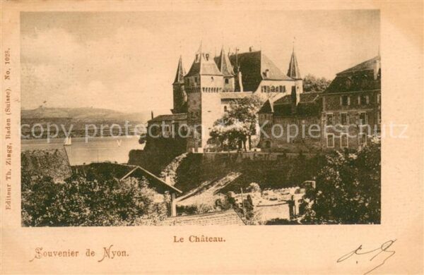 Nyon VD Chateau Schloss
