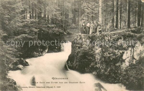 Gerardmer Vosges Le Saut des Cuves par les grandes eaux