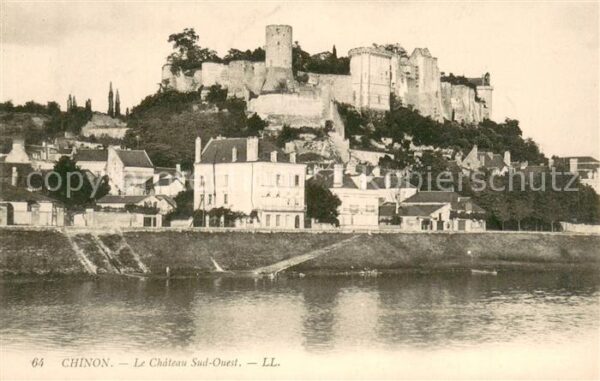 Chinon Indre et Loire Chateau