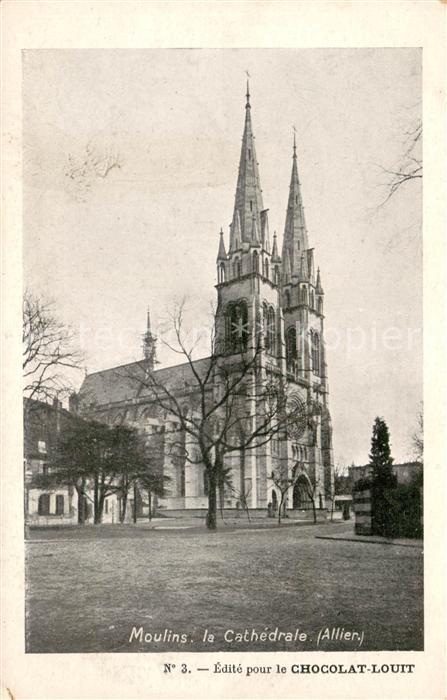 Moulins Allier La Cathedrale