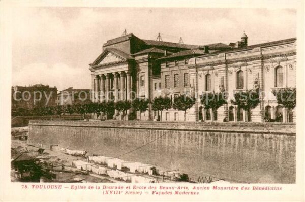 Toulouse Haute-Garonne Eglise de la Daurade Ecole des Beaux Ar