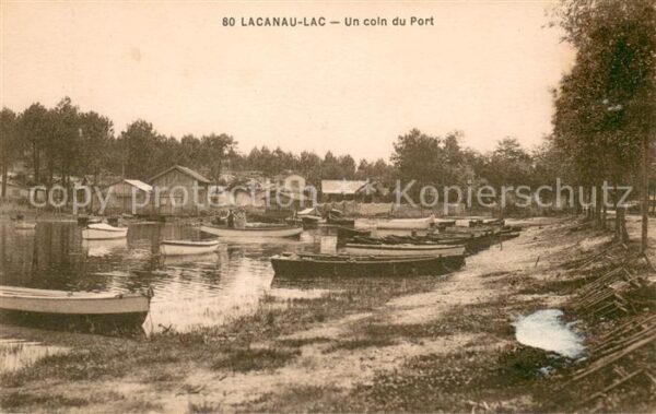 Lacanau Un coin du port